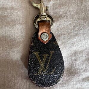 LOUIS VUITTON Monogram Key Holder Keyring Case Vintage